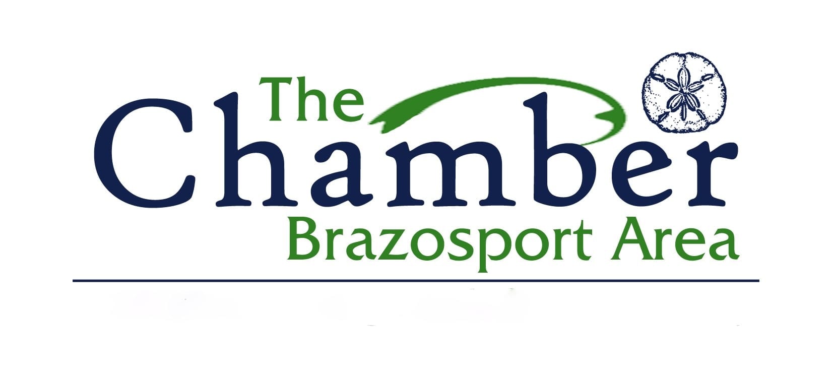 Logo for The Brazosport Chamber. 