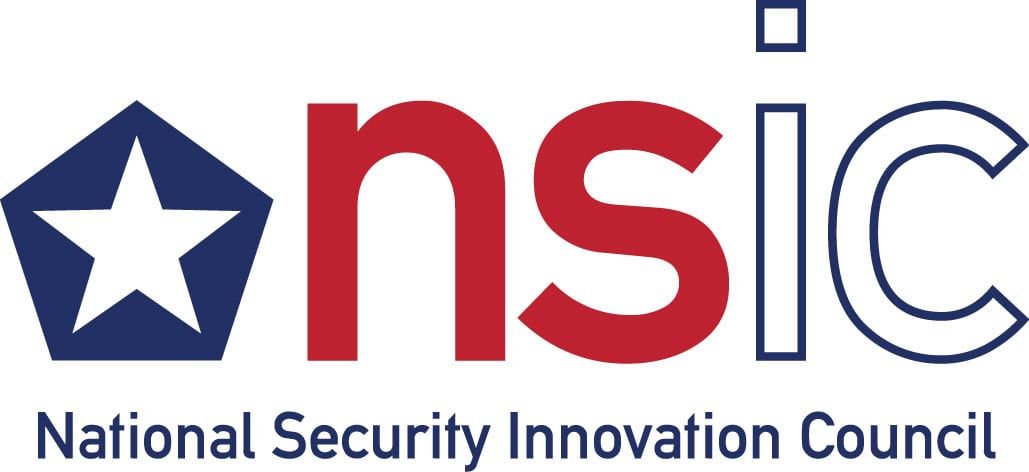 Logo for the National Security Innovation Council, featuring the acronym 