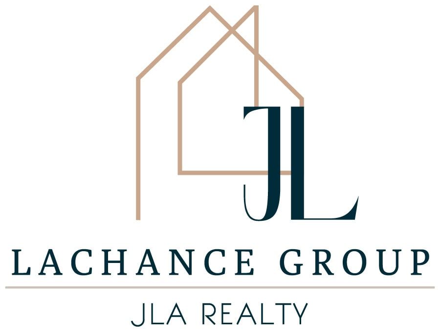 The logo shows two outlined house shapes overlapping, the initials 