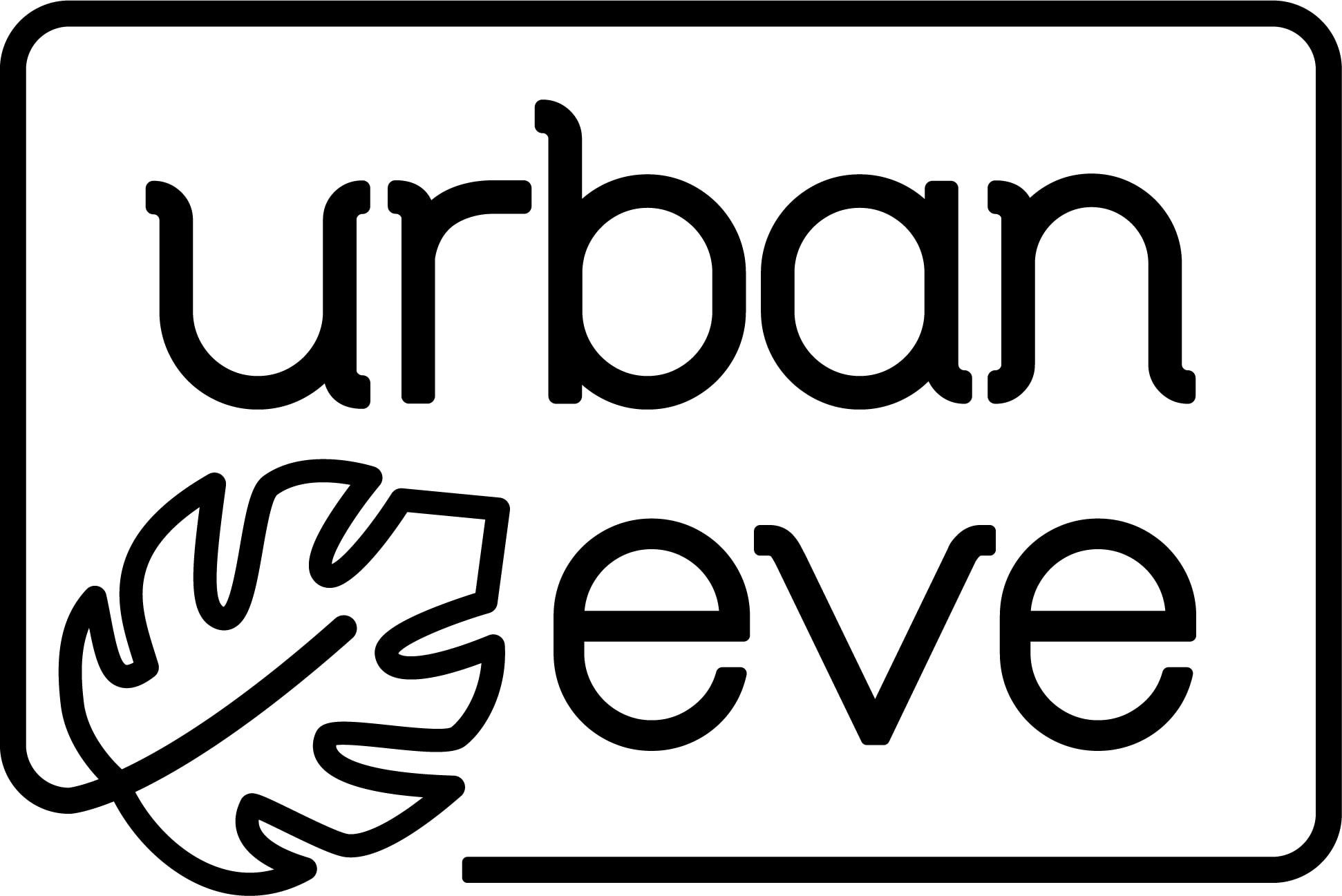 Black and white logo with the words 